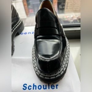 Proenza Schouler Leather Loafers